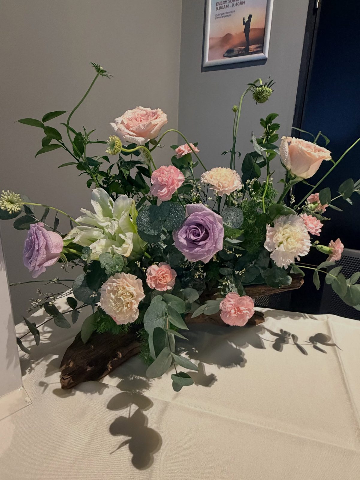Rose interior arrangement